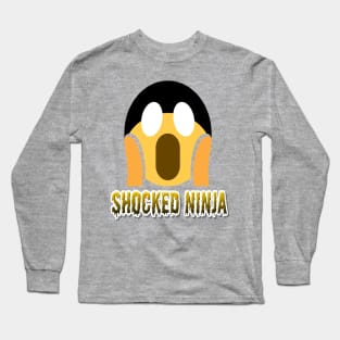 Shocked Ninja Long Sleeve T-Shirt